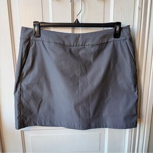 Nike Dri-Fit Women's Golf Skirt Skort Gray, Size 12, Large